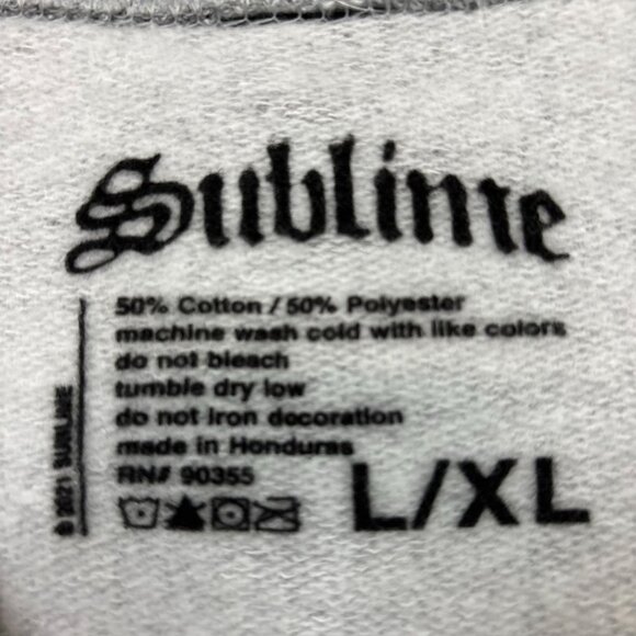 Sublime 40oz to Freedom Album Rock Band Oversized Crewneck Sweater L/XL - Picture 4 of 4